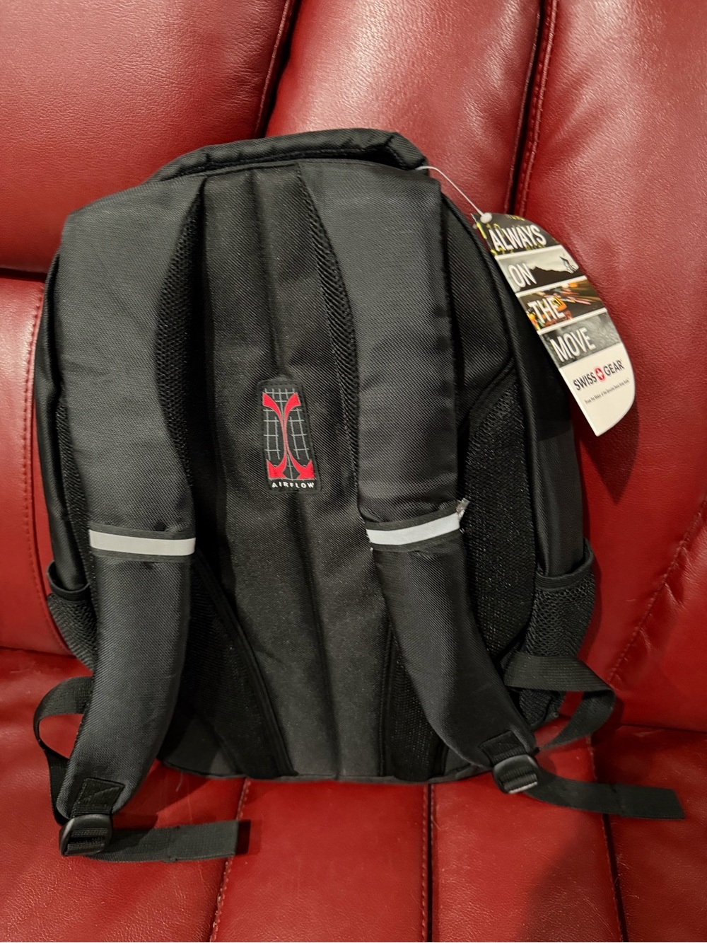 SwissGear Blue and Black Campus Backpack - Picture 2 of 16